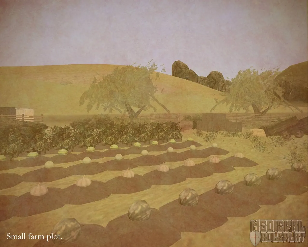 A screenshot displaying a farm.