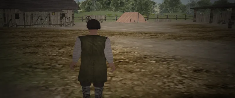 A farmyard