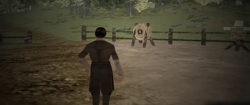 A training yard